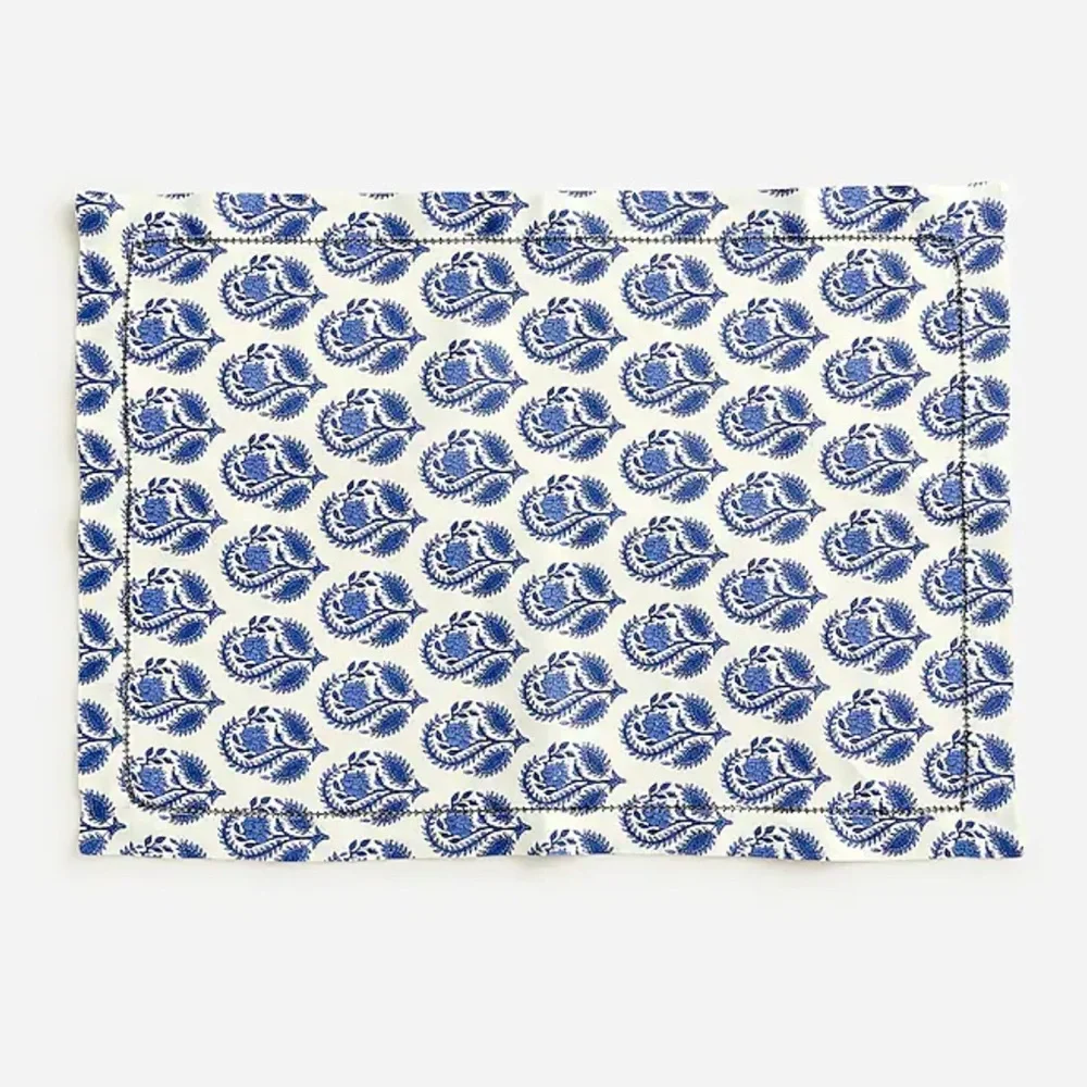 NWT J. Crew Limited Edition Linen Placemats